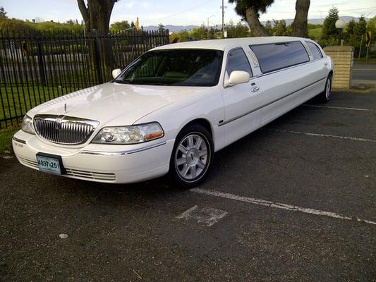 10 Passengers stretch limo