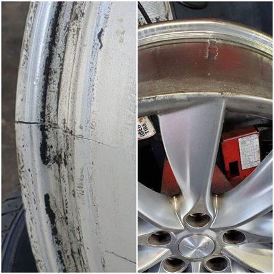 We Fixed(Repaired) Tesla's Rim...