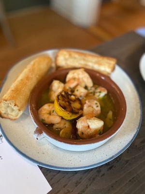 Appetizer--spicy shrimp (incredible)