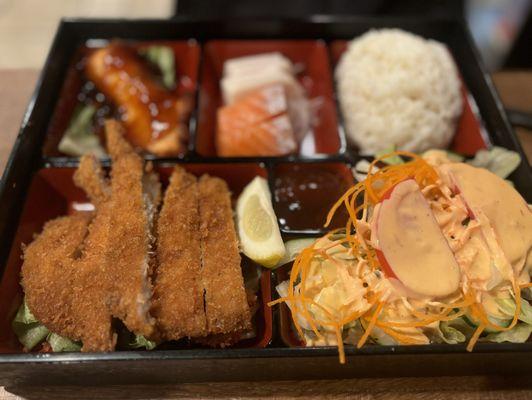 3 Items Bento Box