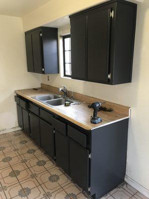 Cabinets repaint