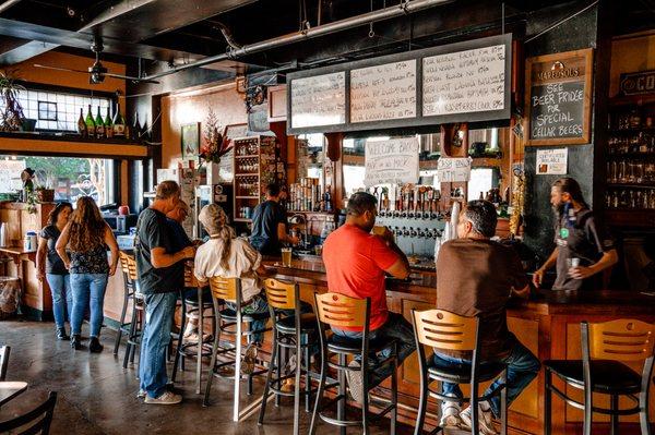 Indoor bar seating now open!