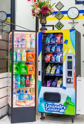 Laundry soap vending machine