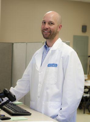 Pharmacist Chad Knop