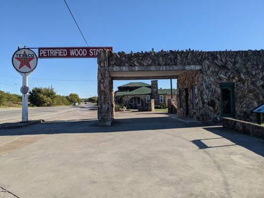 Petrified Wood Gas Station, Decatur TX