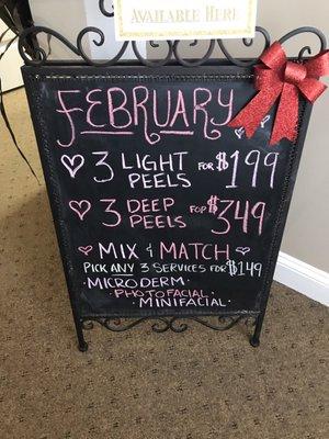 2019 February Specials