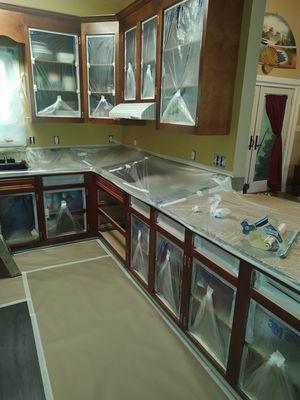 SprayMasters Cabinet Refinishing and Painting