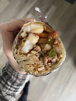 Shrimp Burrito