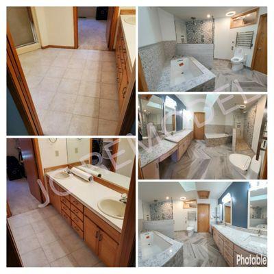 Bathroom remodel!