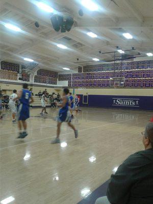 Basketball game at St Augustine vs MADISON H.S