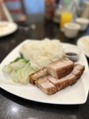 BBQ Pork Rice Plate