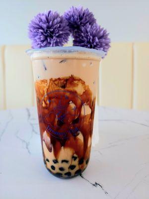 House bmt with warm brown sugar Boba