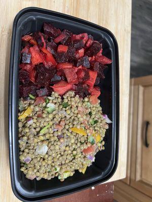 Beets & Lentil Salad