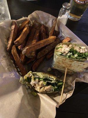 Chicken Caesar wrap