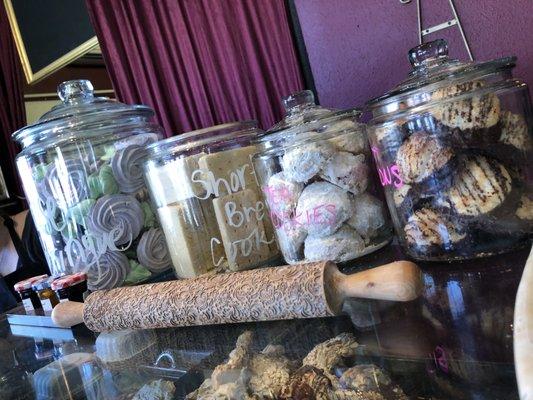 Their cookies by the register-I had a tea cookie that was delicious.