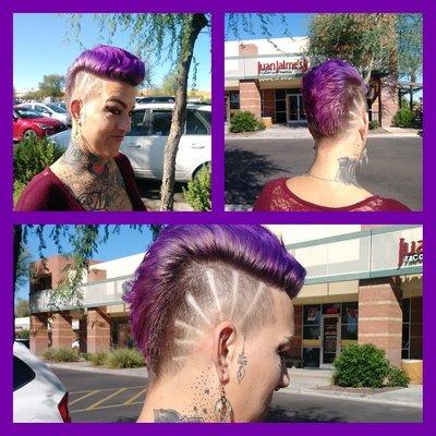 ON POINT DESIGN AND CUT !!!!! ASK FOR KAILEY!