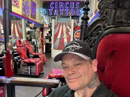 Owner of Circus Tattoo 
EMERSON FORTH