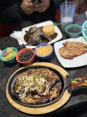 CHORISTEAK and MEXICAN MOLE PLATE