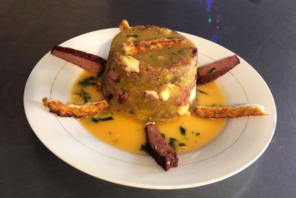 MOFONGO DE SALAMI & QUESO