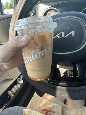 Iced Caramel Latte