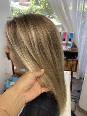 Highlights touch up