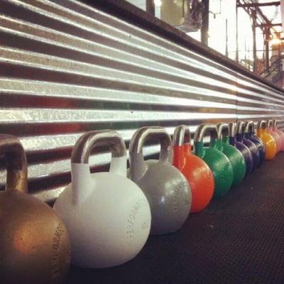 Stuck in a rut? Bust out of it in a big way with our kettlebells!