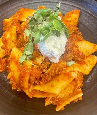 Occhi Di Lupo Rigatoni "Bolognese"