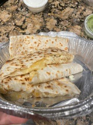 Chicken quesadilla