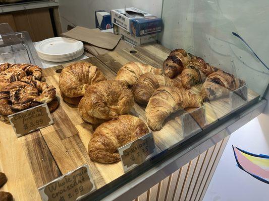 Croissants a wide variety