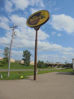 Main sign - on the west side of 52 frontage road.