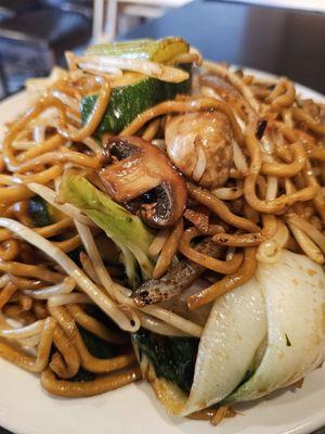 Excellent veggie chow mein