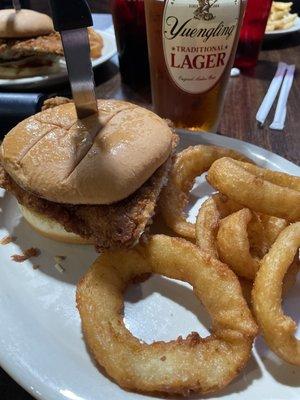 Half oz . Breaded Tenderloin