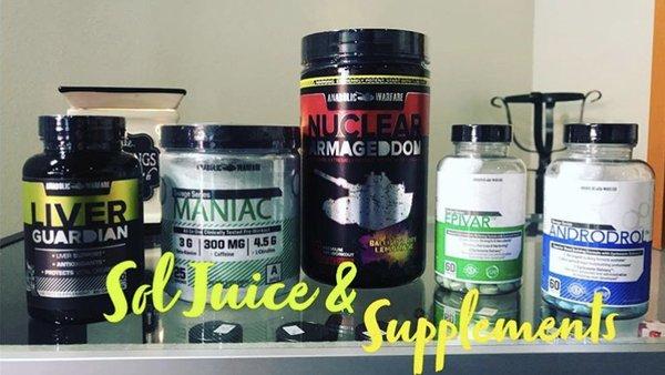 Anabolic Warfare pre workout, test boosters & vitamins