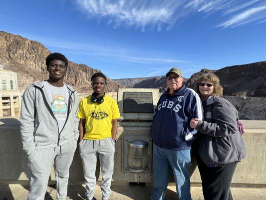 took our boys to the Hoover Dam