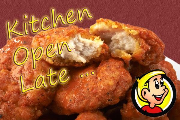 Kitchen Open Late!