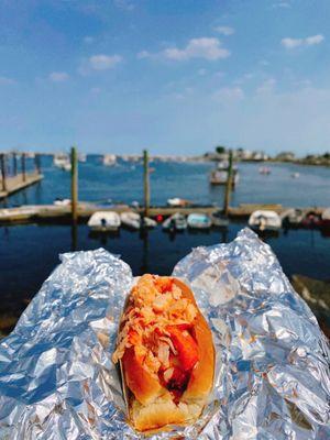 Hot Lobster Roll is yummy