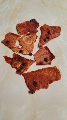 Organic Dried Watermelon Slices  04-08-2022