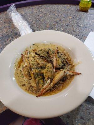 Sautéed crab claws