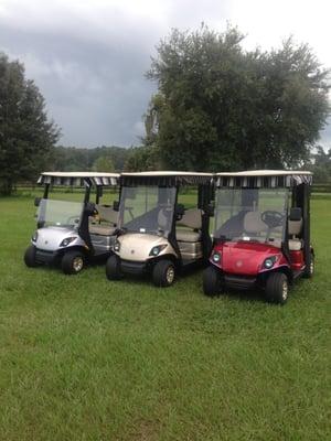 The newest golf cart rentals in the villages.