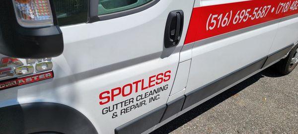 The name of the truck says it all we are Spotless