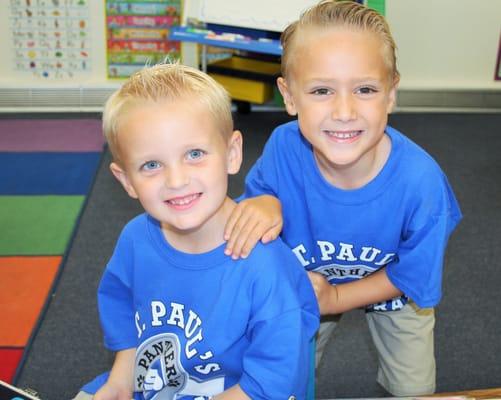 Kindergartners with Panther Pride!