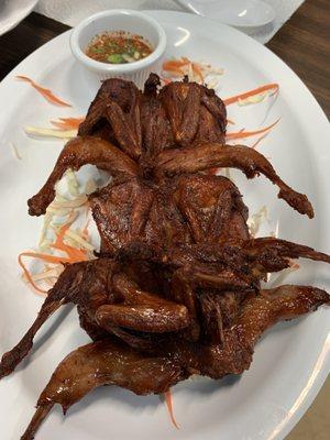 Fried Quail