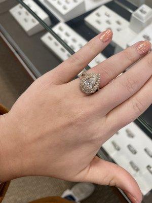 The ring I saw in store!