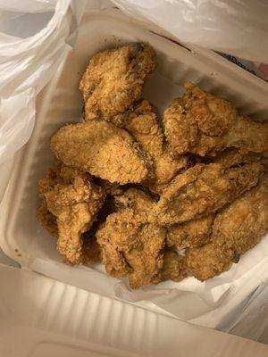 Chicken 30 Hot Wings breaded