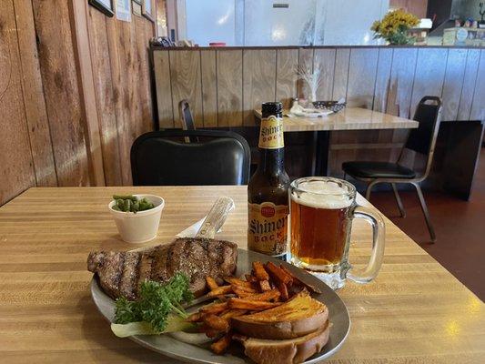 Fresh local beef and beer!