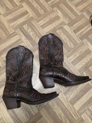 Re-heeled boots