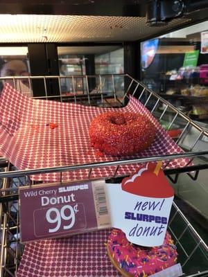 Wild cherry slurrppeeeee donut .99 cents each