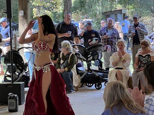 Renaissance Festival at Furnace Town Belly dancing