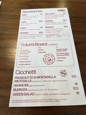 Menu 8/2023