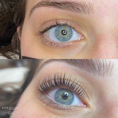 Lash Lift and tint